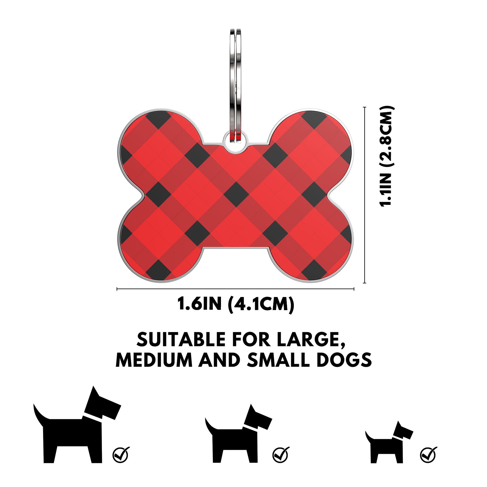 QR code pet tag bone tags-NO.150634