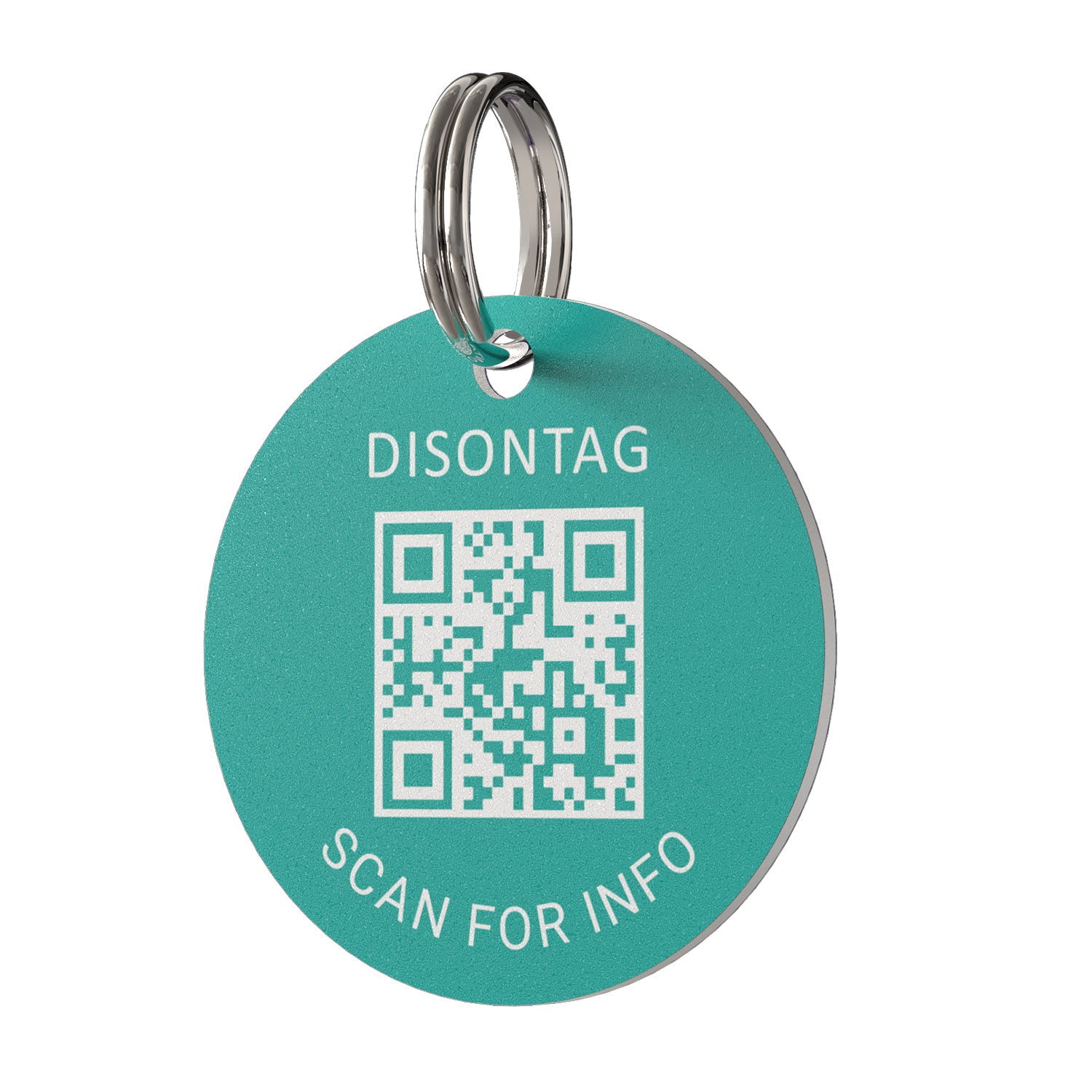 PVC QR pet tag-"SMILE"