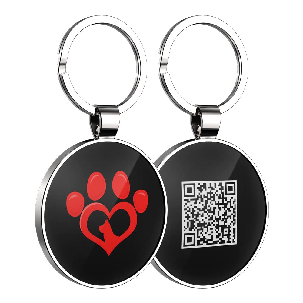 QR code pet tag Pet paws-NO.140628