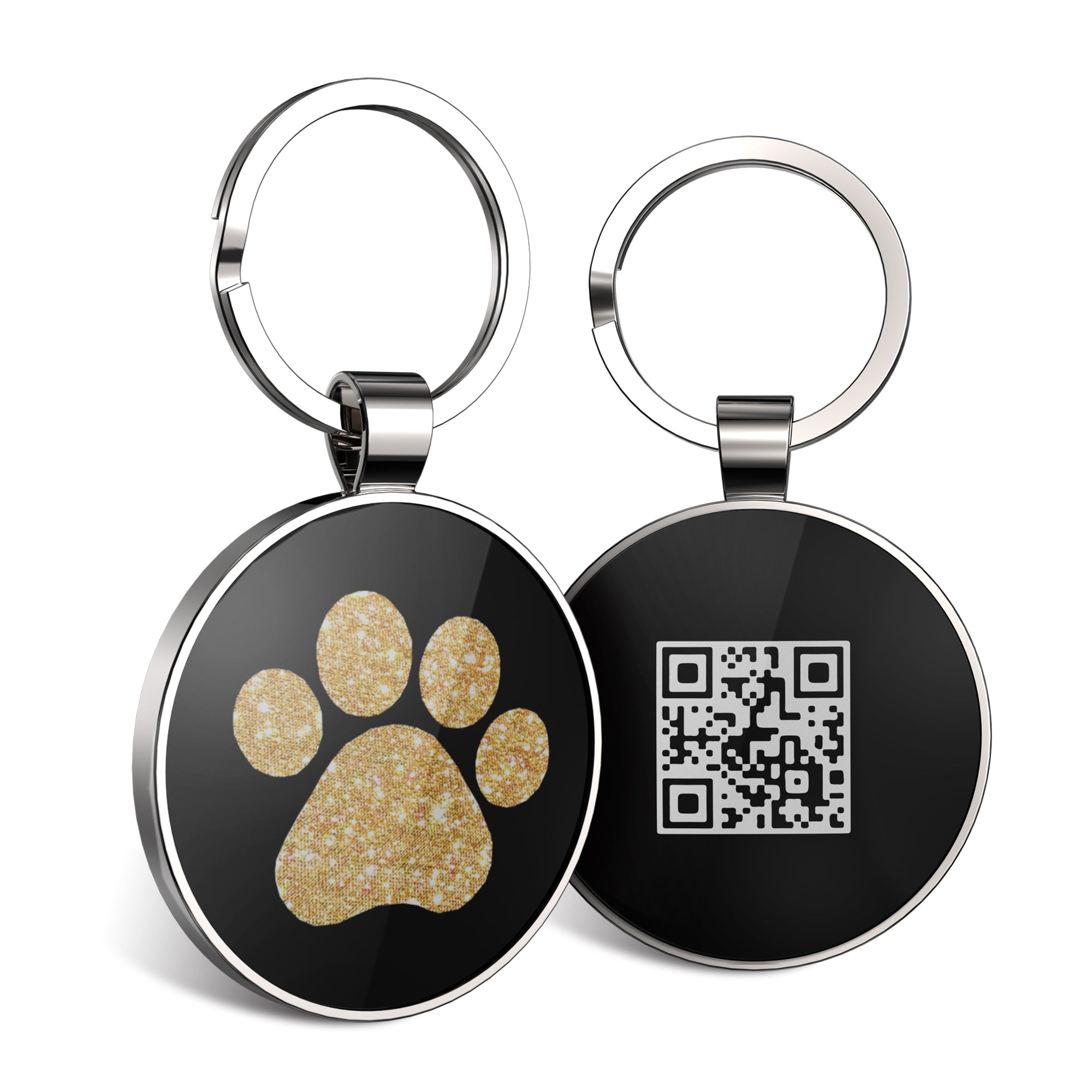 QR code pet tag Pet paws-NO.150607