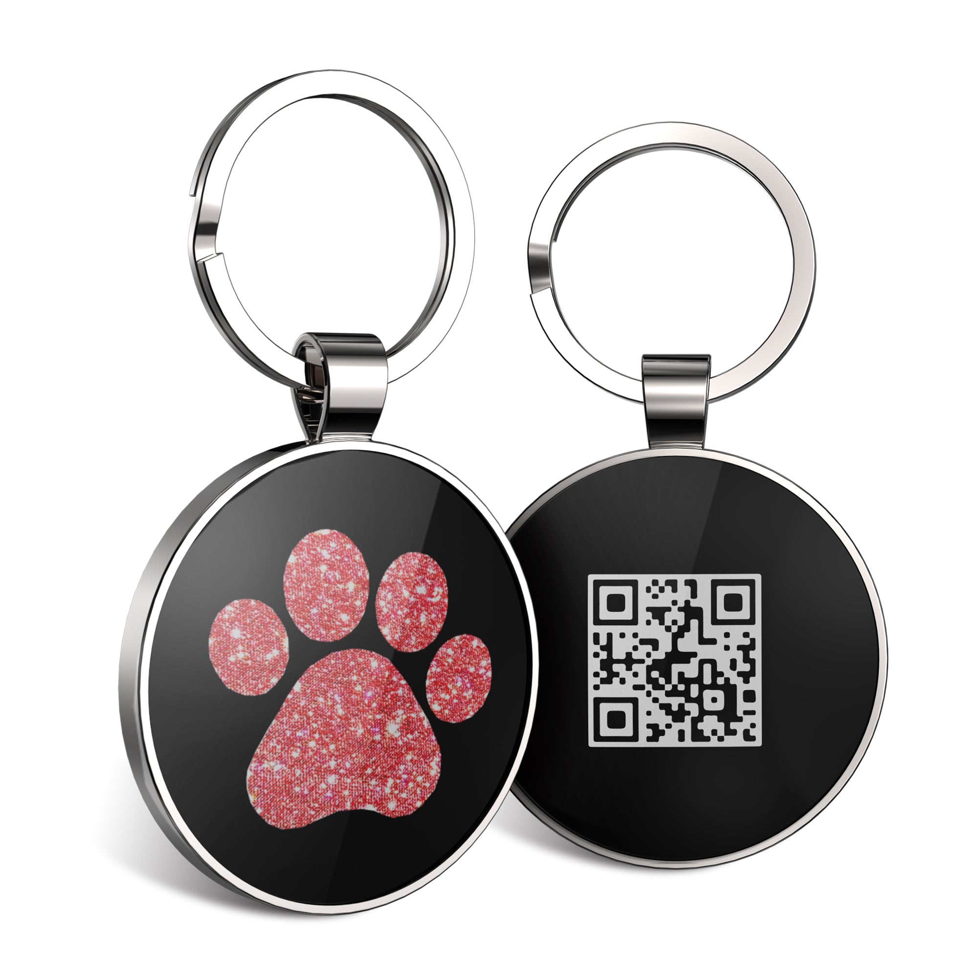 QR code pet tag Pet paws-NO.150608