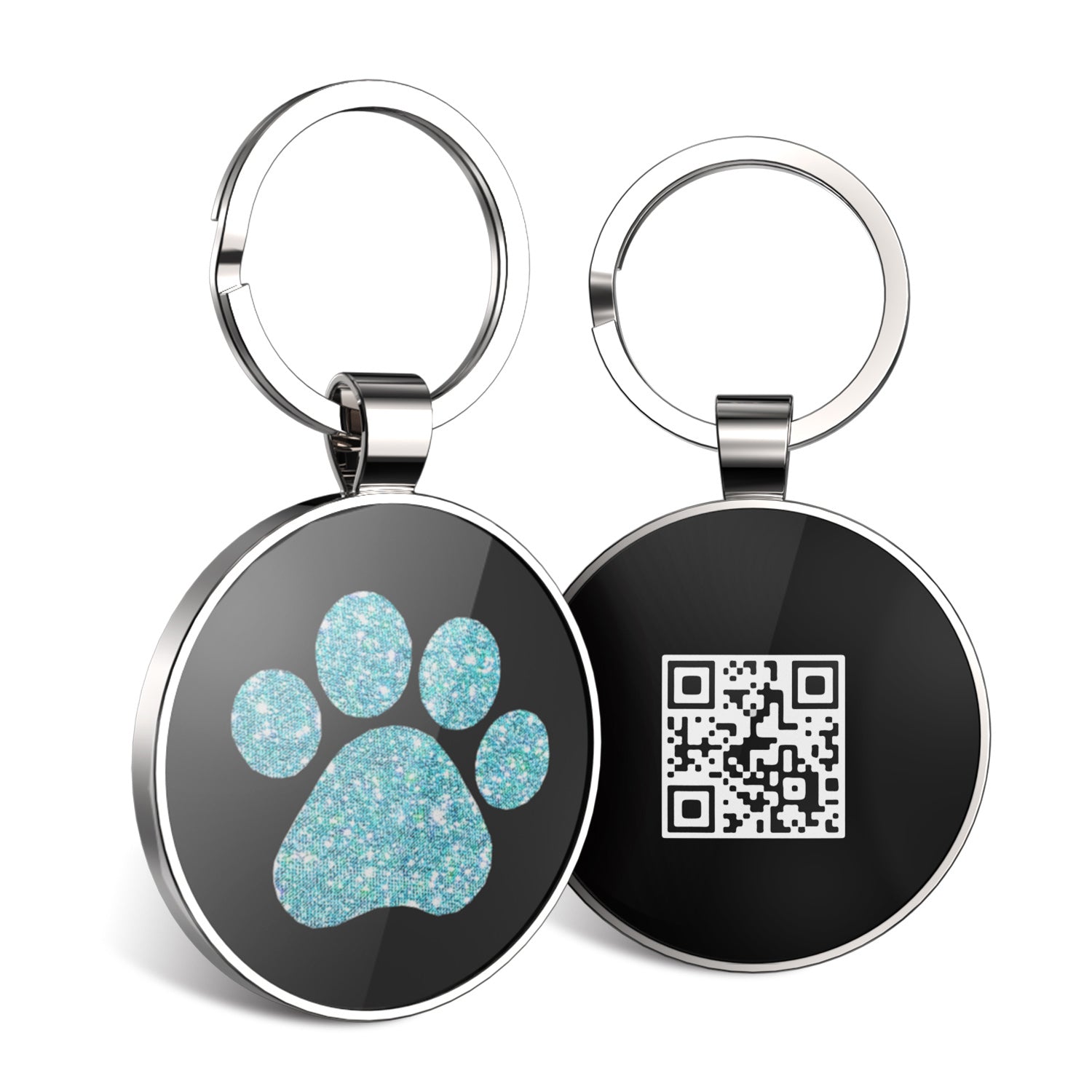 QR code pet tag Pet paws-NO.150609