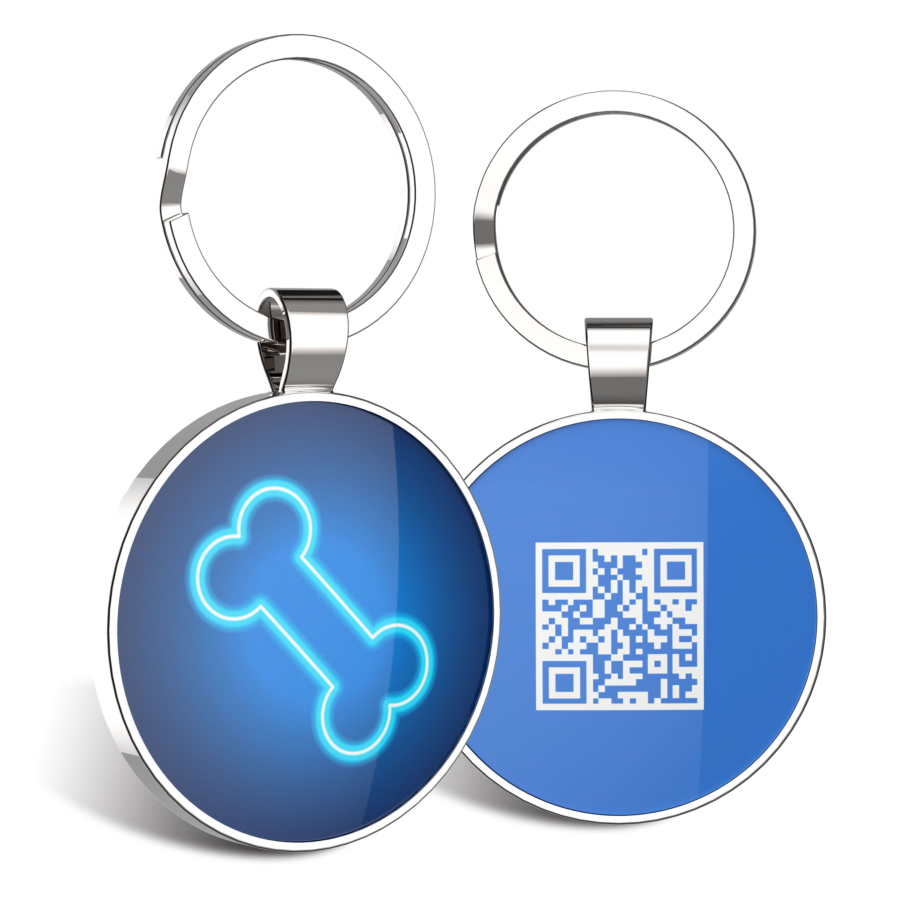 QR code pet tag Pet paws-NO.140611