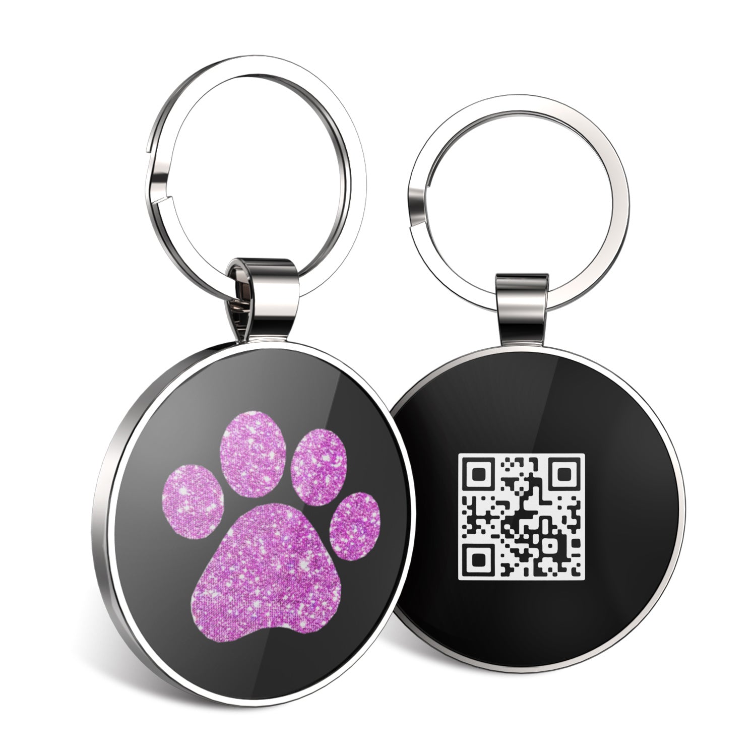 QR code pet tag Pet paws-NO.150610