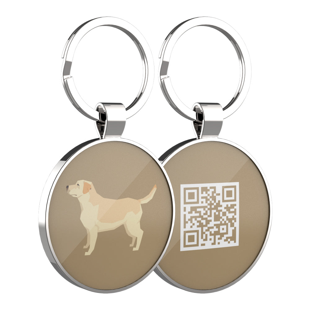 QR code pet tag Dog breeds tags-Labrador Retriever