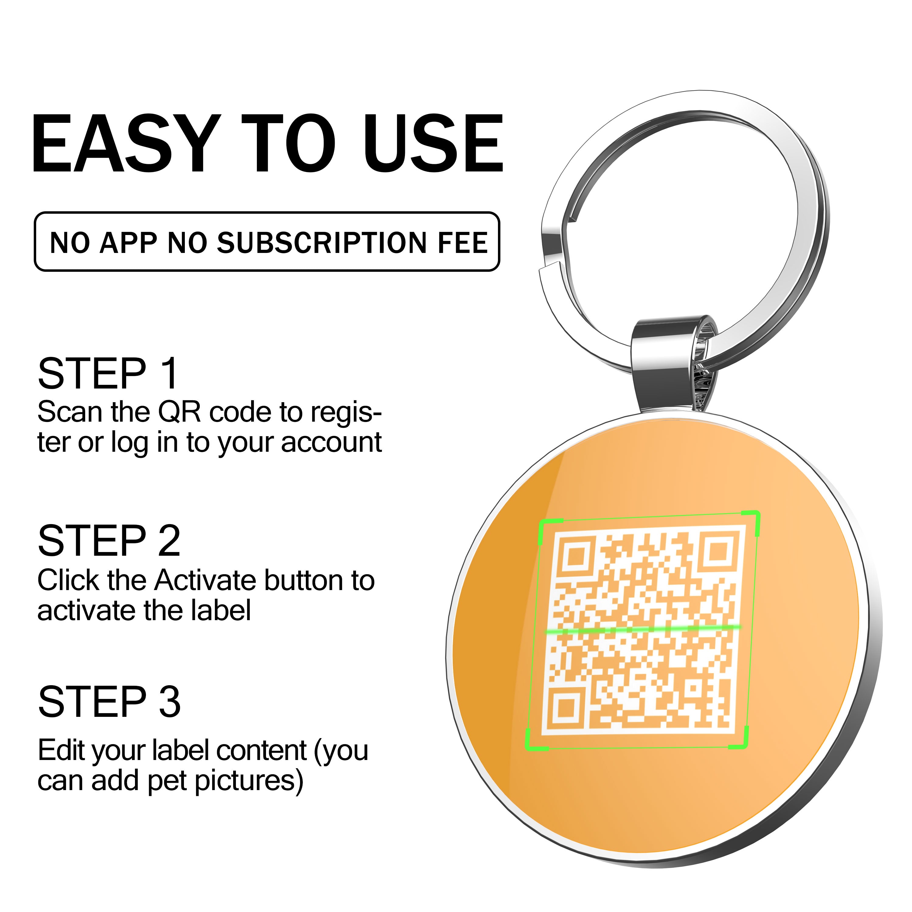 QR code pet tag Dog breeds tags-Doberman