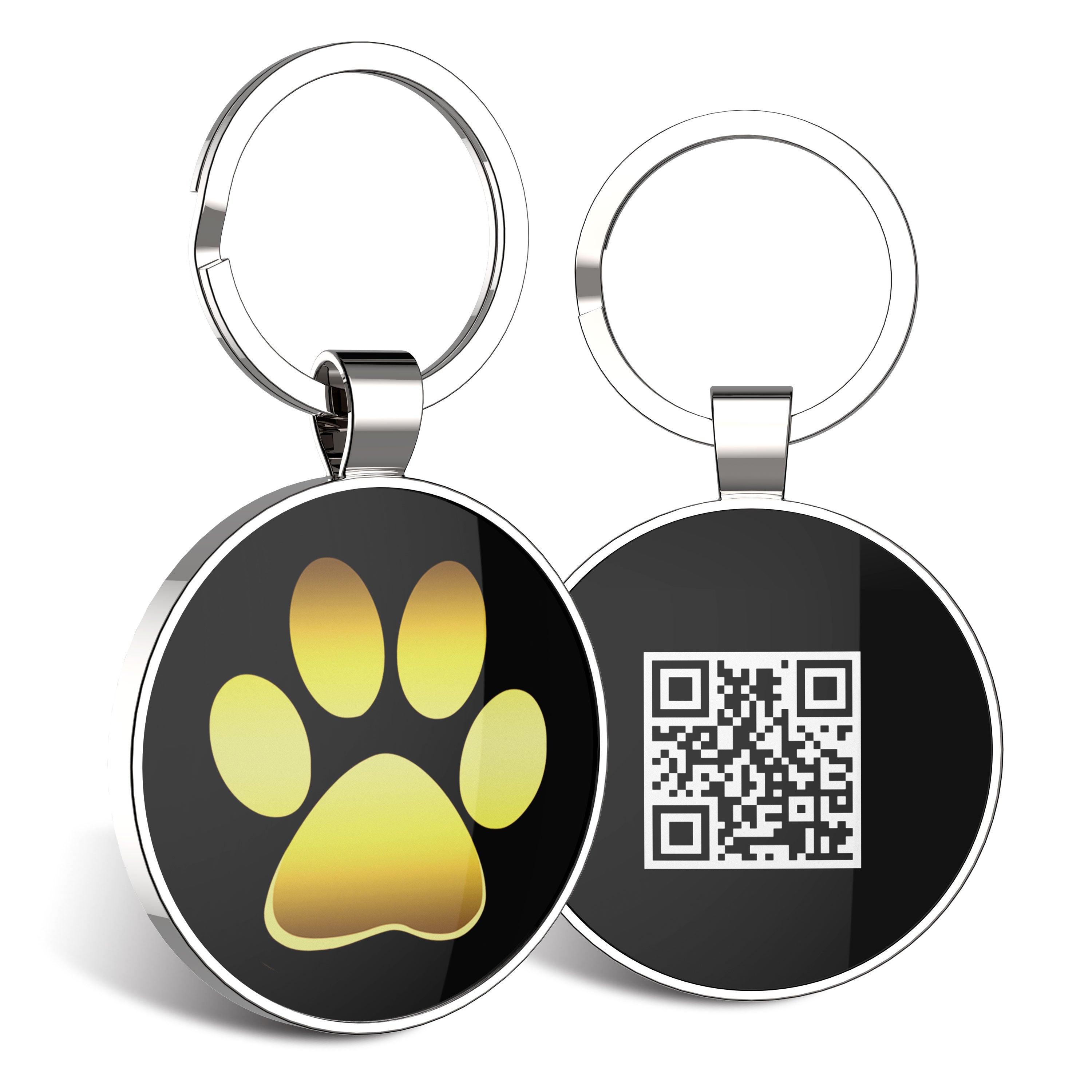 QR code pet tag Pet paws-NO.140607